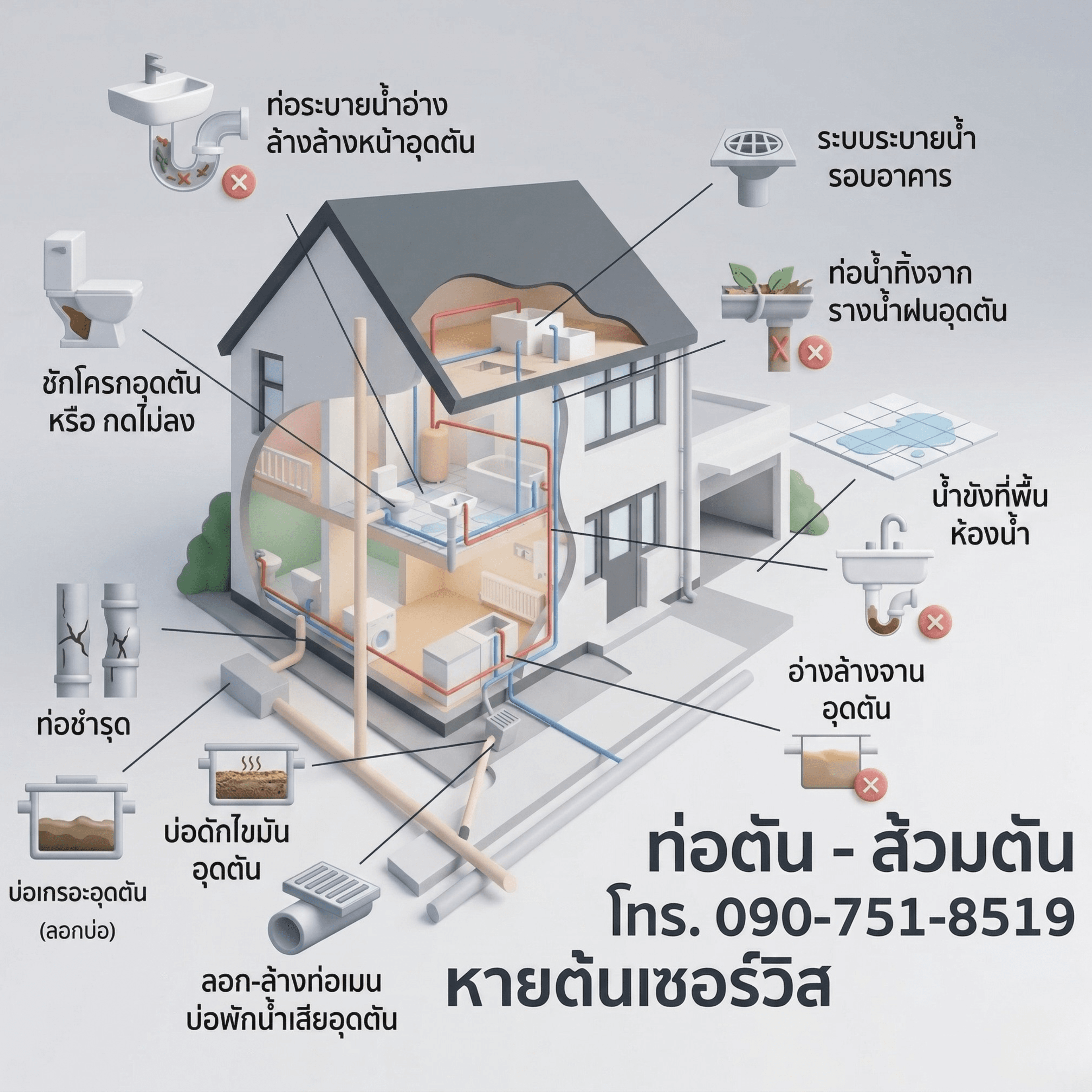 ทะลวงชักโครก