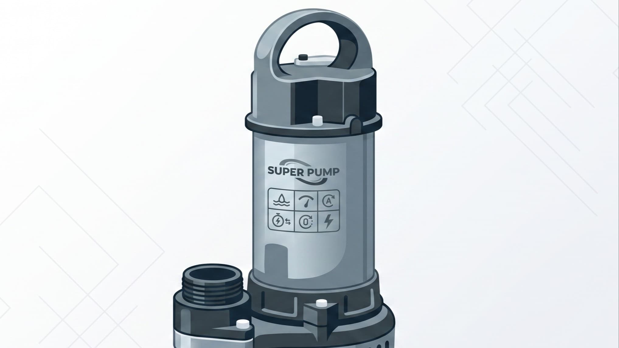 Installation of water pump and water suction divo